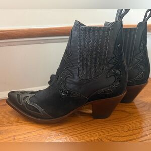Old Gringo Shayana Black Western Ankle Boots